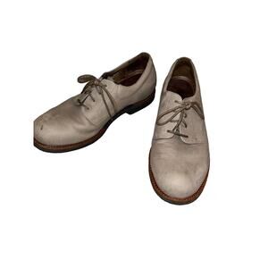 Dansko Mens Oxfords Shoes Brown Leather Lace Up Almond Toe Low Top 9.5-10 43‎
